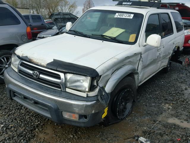 JT3HN86R4Y0324156 - 2000 TOYOTA 4RUNNER SR WHITE photo 2