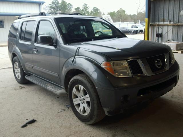 5N1AR18U56C632597 - 2006 NISSAN PATHFINDER GRAY photo 1