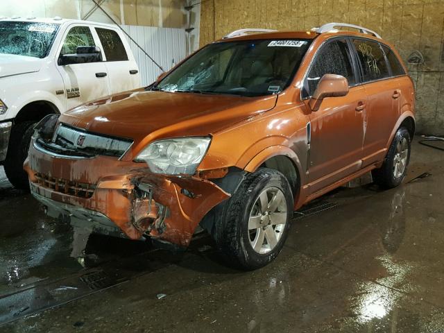 3GSCL53718S525328 - 2008 SATURN VUE XR ORANGE photo 2