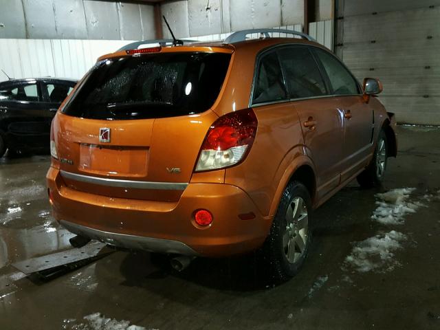 3GSCL53718S525328 - 2008 SATURN VUE XR ORANGE photo 4