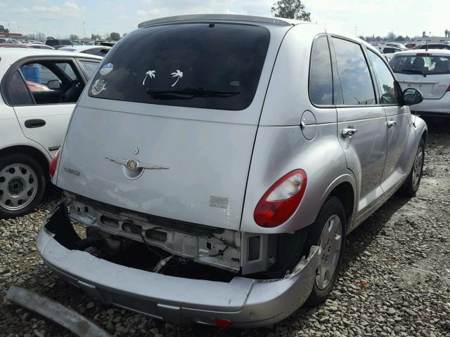 3A4FY58B67T616721 - 2007 CHRYSLER PT CRUISER SILVER photo 4