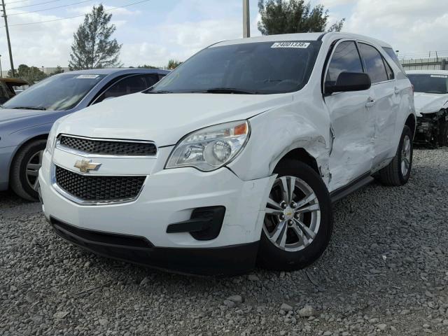 2GNALBEK8C6152600 - 2012 CHEVROLET EQUINOX LS WHITE photo 2