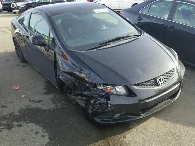 2HGFG3A59DH510593 - 2013 HONDA CIVIC LX BLACK photo 1