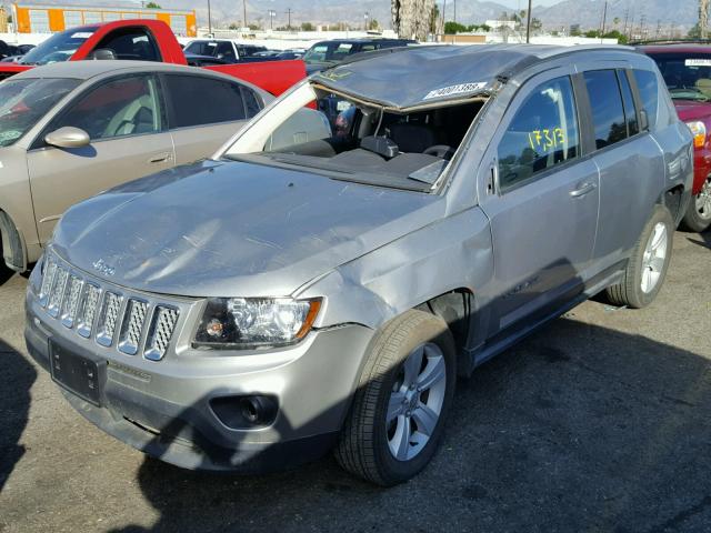 1C4NJDEB1GD718373 - 2016 JEEP COMPASS LA GRAY photo 2