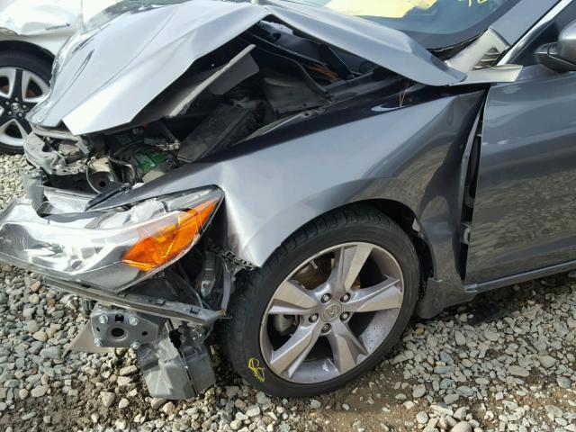 19VDE1F77EE011842 - 2014 ACURA ILX 20 TEC GRAY photo 9