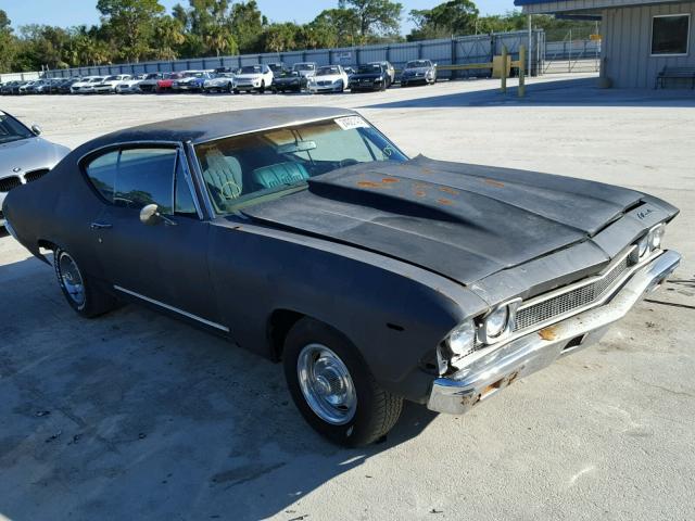 136378A136653 - 1968 CHEVROLET CHEVELLE BLACK photo 1