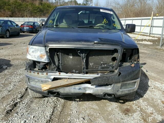 1FTPW14535KE04009 - 2005 FORD F150 SUPER BROWN photo 9