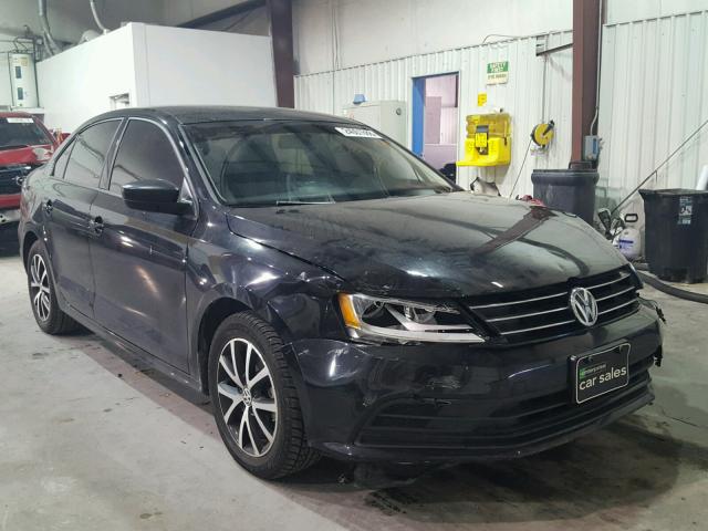 3VWD67AJ9GM235484 - 2016 VOLKSWAGEN JETTA SE BLACK photo 1