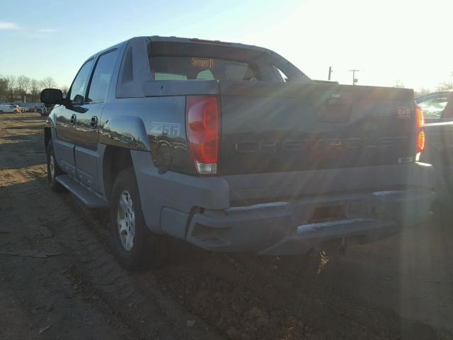 3GNEC13T72G228561 - 2002 CHEVROLET AVALANCHE GREEN photo 3