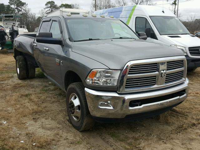 3D73Y4CL4AG143801 - 2010 DODGE RAM 3500 GRAY photo 1