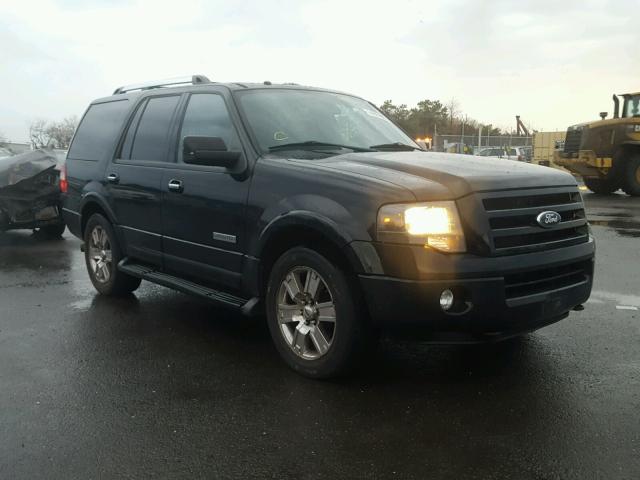 1FMFU20577LA14214 - 2007 FORD EXPEDITION BLACK photo 1