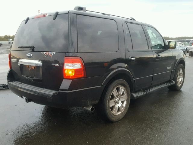 1FMFU20577LA14214 - 2007 FORD EXPEDITION BLACK photo 4