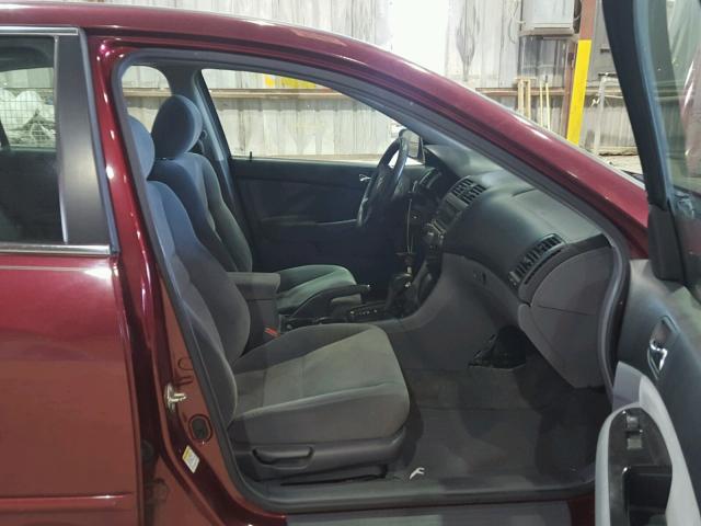 1HGCM56386A142553 - 2006 HONDA ACCORD SE RED photo 5