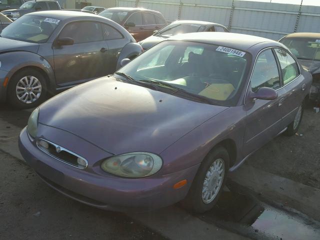 1MELM50U2TA651435 - 1996 MERCURY SABLE GS PURPLE photo 2