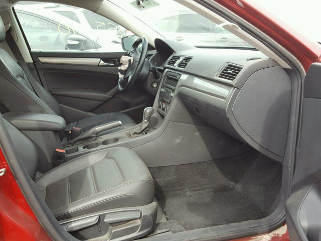 1VWAT7A34FC023296 - 2015 VOLKSWAGEN PASSAT S წითელი ფოტო 5