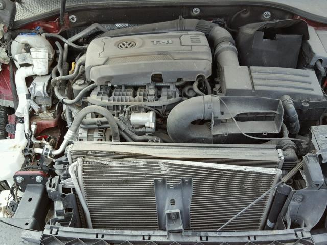 1VWAT7A34FC023296 - 2015 VOLKSWAGEN PASSAT S წითელი ფოტო 7