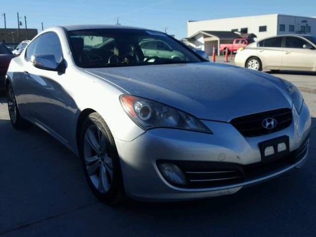 KMHHU6KH5AU019713 - 2010 HYUNDAI GENESIS CO SILVER photo 1