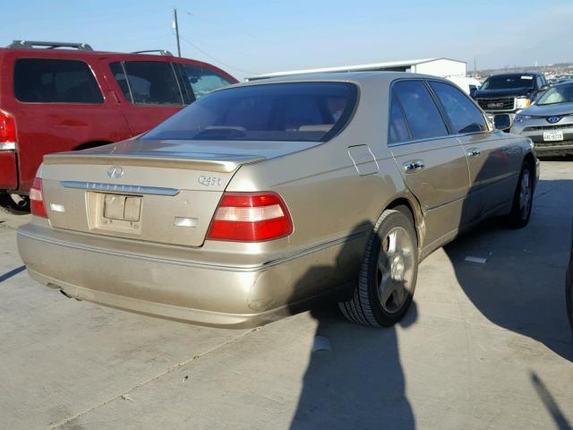 JNKBY31A5YM700898 - 2000 INFINITI Q45 BASE TAN photo 4