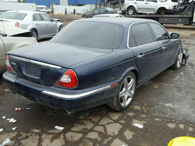 SAJWA79B66SH08646 - 2006 JAGUAR XJ8 L BLUE photo 4