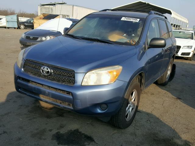 JTMZD33V086077724 - 2008 TOYOTA RAV4 BLUE photo 2