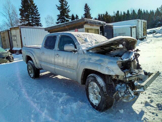 5TEMU52N06Z181010 - 2006 TOYOTA TACOMA DOU SILVER photo 1