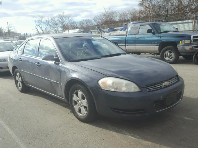 2G1WT58N289175455 - 2008 CHEVROLET IMPALA LT GRAY photo 1