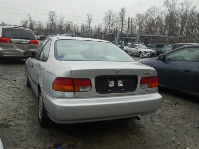 1HGEJ6223VL018892 - 1997 HONDA CIVIC DX SILVER photo 3