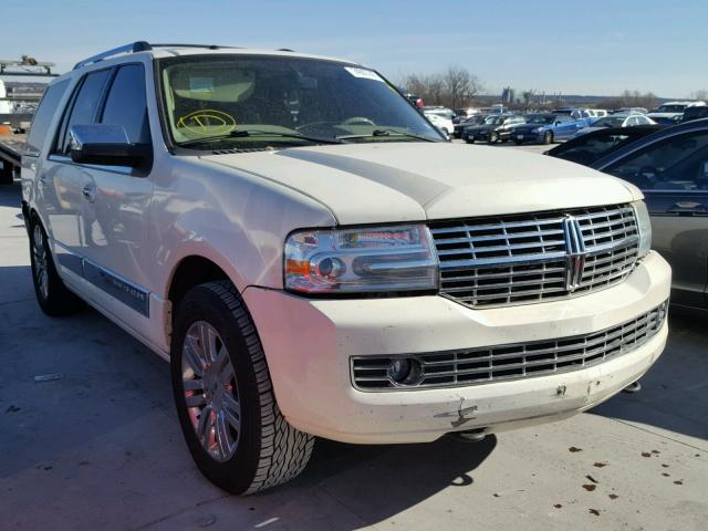 5LMFU275X8LJ09709 - 2008 LINCOLN NAVIGATOR WHITE photo 1