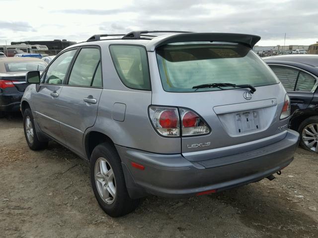 JTJHF10U210218675 - 2001 LEXUS RX 300 SILVER photo 3