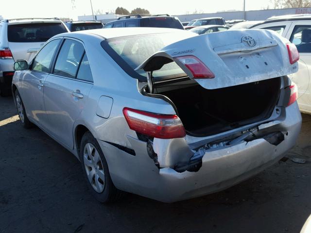 4T4BE46K49R104752 - 2009 TOYOTA CAMRY BASE SILVER photo 3