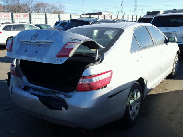 4T4BE46K49R104752 - 2009 TOYOTA CAMRY BASE SILVER photo 4