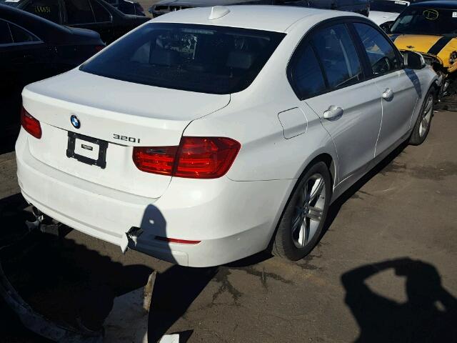 WBA3B1C59FK139476 - 2015 BMW 320 I WHITE photo 4