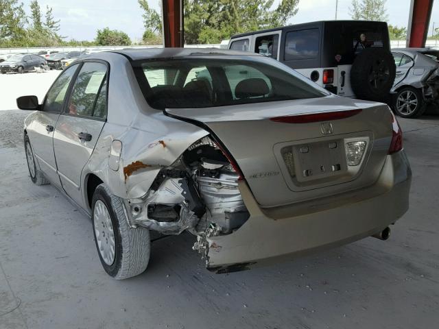 1HGCM56126A167432 - 2006 HONDA ACCORD VAL SILVER photo 3