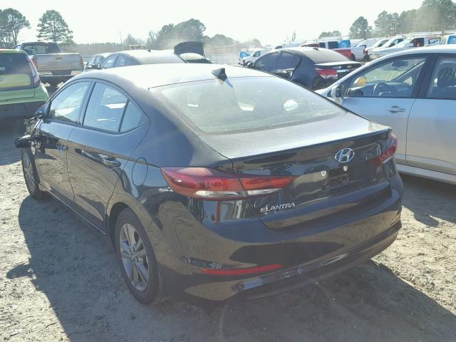 5NPD84LF6JH226565 - 2018 HYUNDAI ELANTRA SE BLACK photo 3