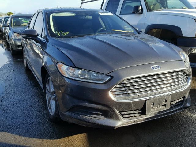 3FA6P0H75GR117094 - 2016 FORD FUSION SE GRAY photo 1