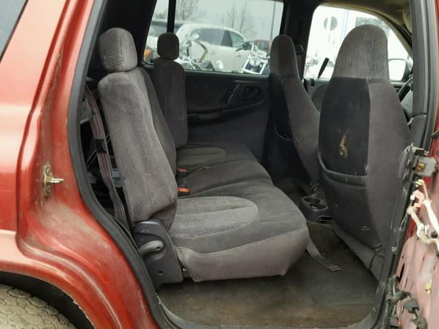 1B4HS28Z2YF294406 - 2000 DODGE DURANGO MAROON photo 6