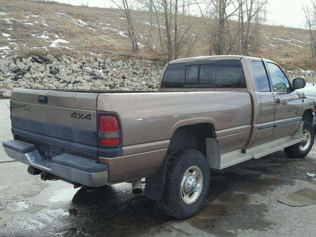 3B7KF23611G217489 - 2001 DODGE RAM 2500 GOLD photo 4