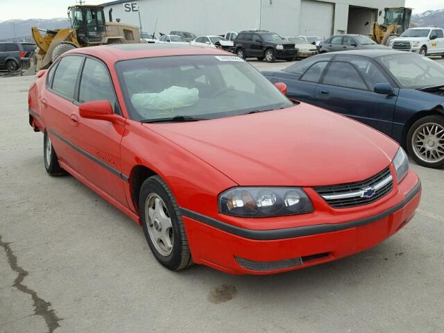 2G1WH55K619231897 - 2001 CHEVROLET IMPALA LS RED photo 1