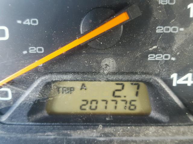 5FNRL18914B056107 - 2004 HONDA ODYSSEY EX BLUE photo 8