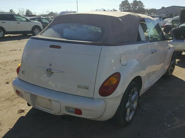 3C3AY75S85T364326 - 2005 CHRYSLER PT CRUISER WHITE photo 4