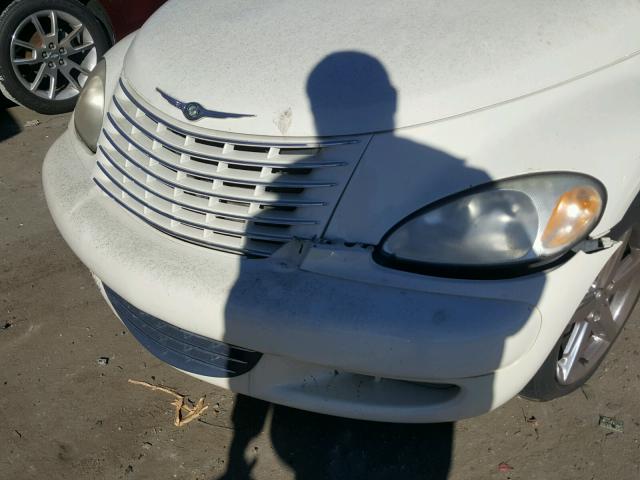 3C3AY75S85T364326 - 2005 CHRYSLER PT CRUISER WHITE photo 9