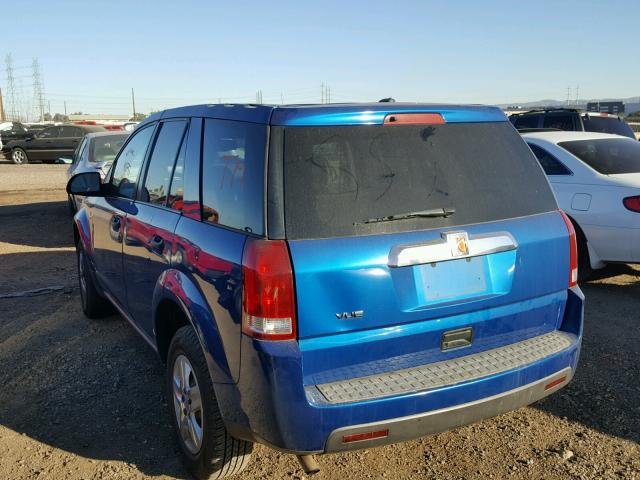 5GZCZ23D06S807336 - 2006 SATURN VUE BLUE photo 3