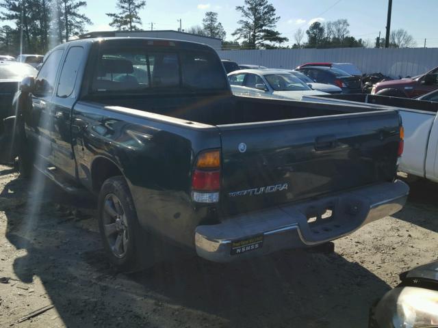 5TBRN34103S394512 - 2003 TOYOTA TUNDRA ACC GREEN photo 3