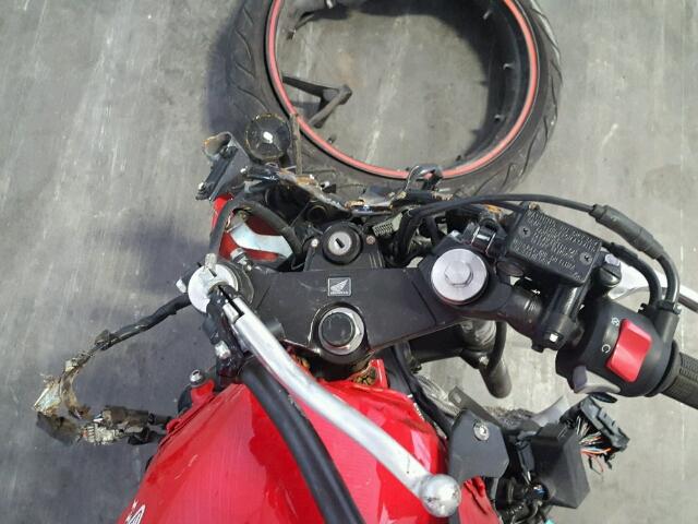 MLHPC4410D5003485 - 2013 HONDA CBR500 R RED photo 8