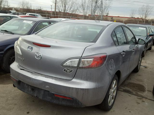 JM1BL1SF0A1159524 - 2010 MAZDA 3 I GRAY photo 4