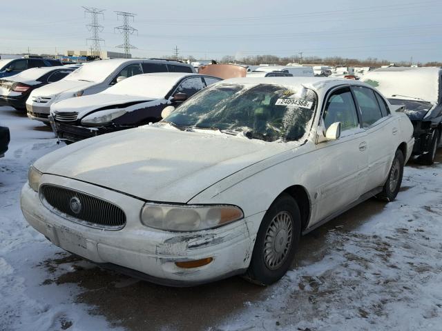 1G4HR54K21U230047 - 2001 BUICK LESABRE LI WHITE photo 2