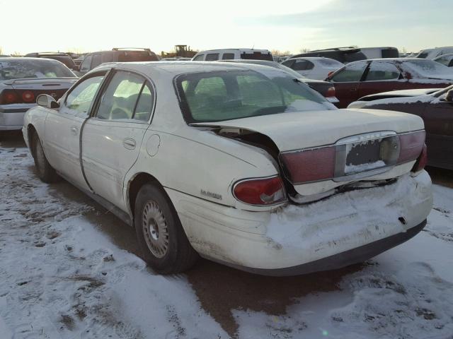 1G4HR54K21U230047 - 2001 BUICK LESABRE LI WHITE photo 3