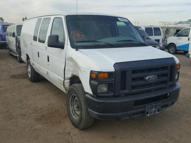 1FTNS24W38DA60658 - 2008 FORD ECONOLINE WHITE photo 1