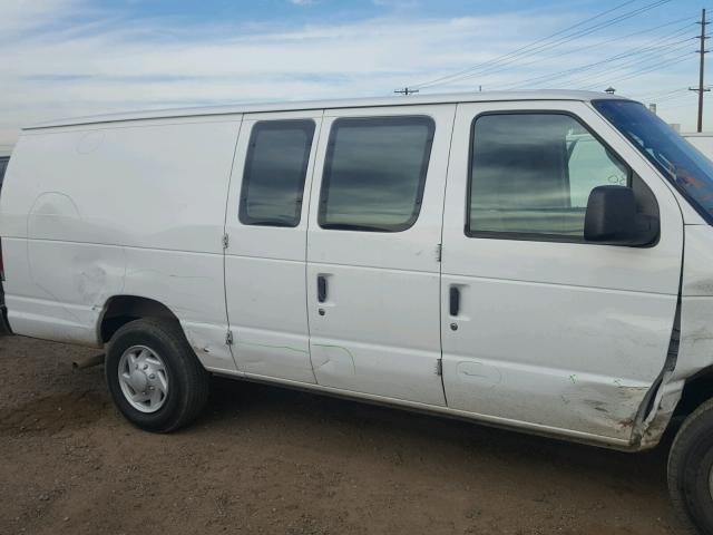 1FTNS24W38DA60658 - 2008 FORD ECONOLINE WHITE photo 9