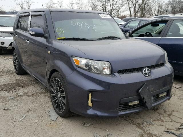 JTLZE4FE9B1123655 - 2011 TOYOTA SCION XB BLUE photo 1